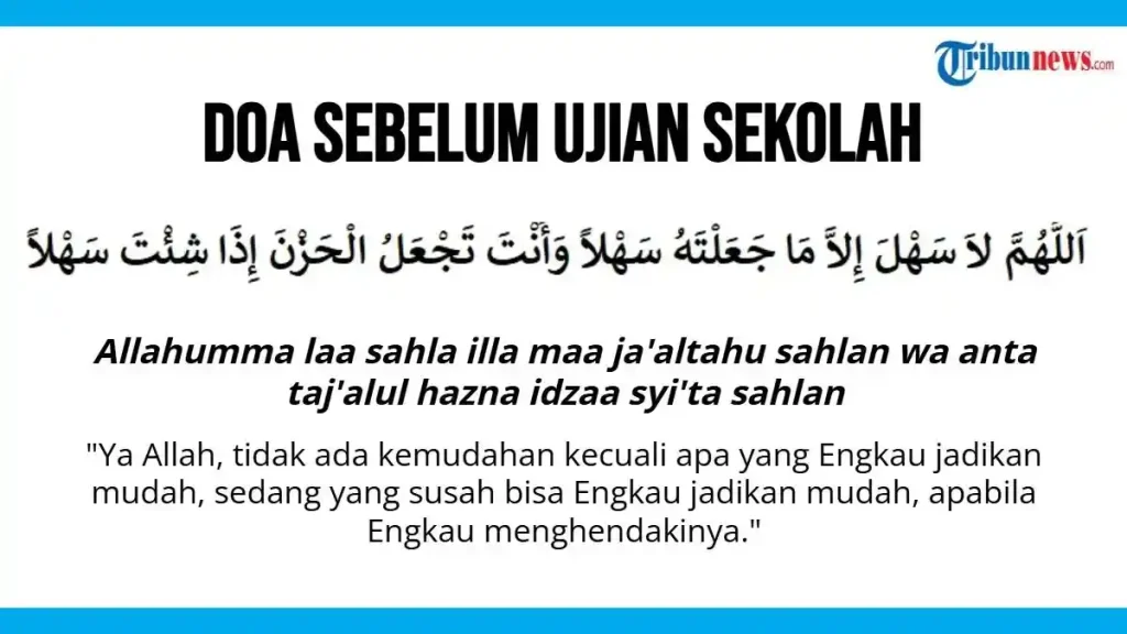 5 Doa Untuk Ujian Sekolah Lancar Yang Wajib Diketahui