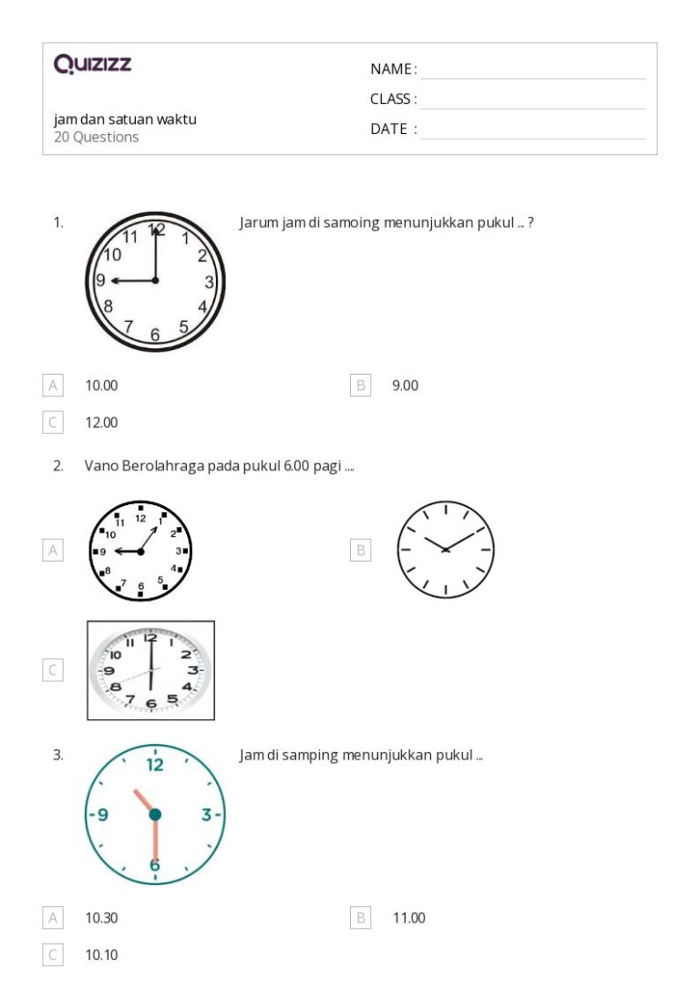5 Rahasia Mengerjakan Soal Jam Kelas 3 yang Sering Dianggap Sulit Ternyata Sangat Mudah