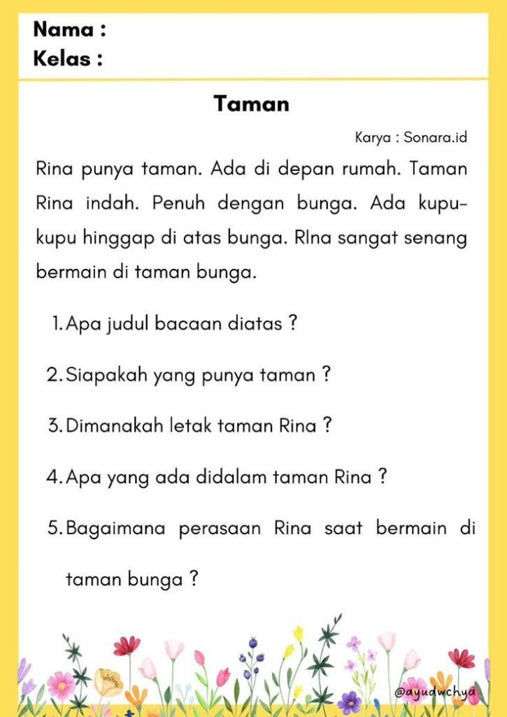 7 Rahasia Cepat Memahami Soal Cerita Kelas 3 SD Bahasa Indonesia Agar Anak Makin Pintar