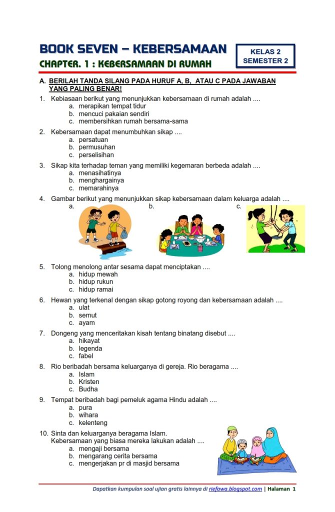 Bocoran 7 Soal Tema 6 Subtema 4 Kelas 3 yang Sering Keluar Saat Ujian Akhir Tahun 2026