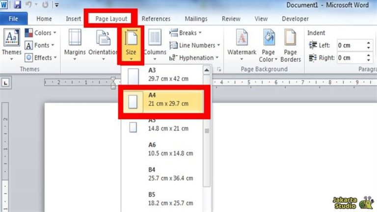 3 Trik Rahasia Cara Mengatur Ukuran Kertas Kuarto di Word Agar Halaman Rapi Tanpa Cover