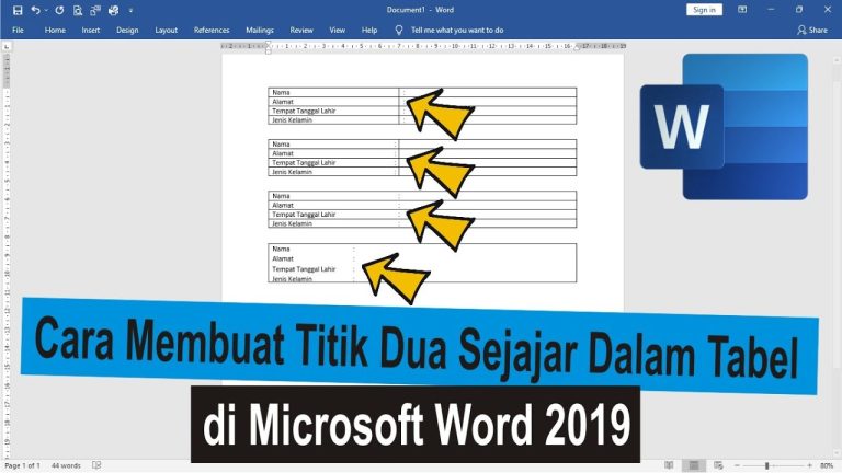 3 Trik Self-Publishing 2026: Cara Membuat Titik Besar di Word Secara Otomatis
