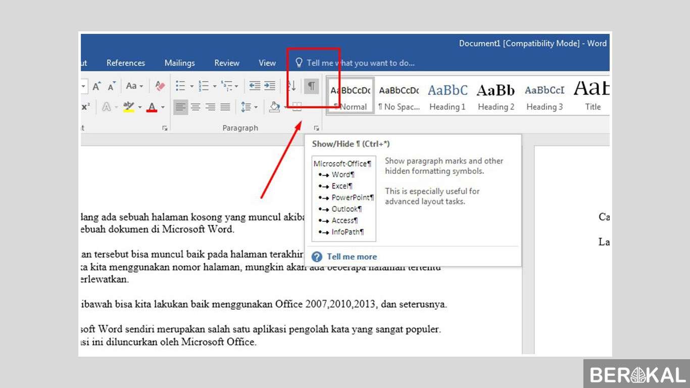 Hapus Halaman di Word Panduan Mudah Lengkap - LKomBis Hapus Halaman di Word Panduan Mudah Lengkap - LKomBis