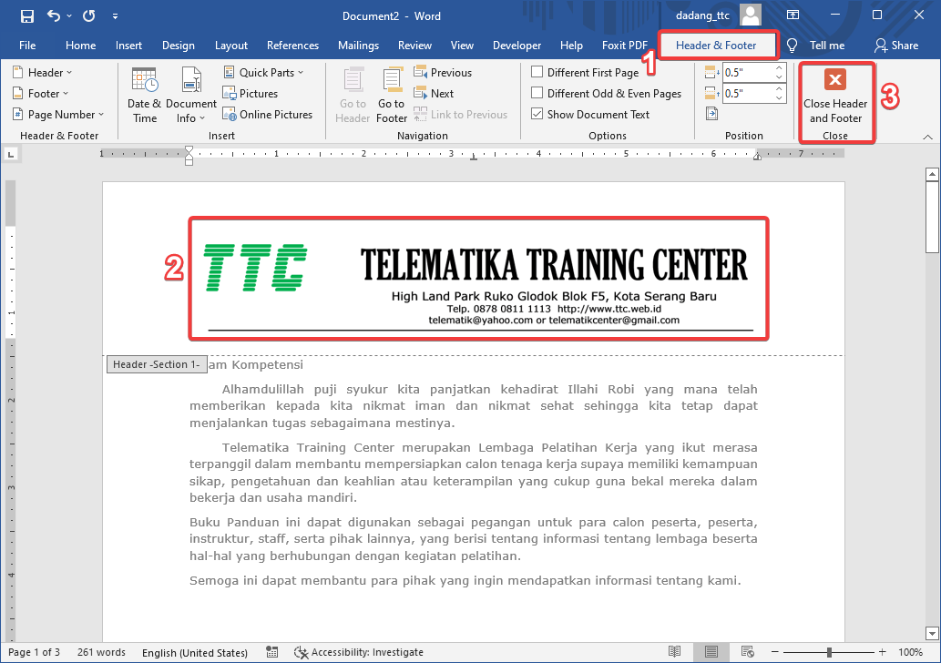Cara Membuat Header Footer di Word Pemula 5 Langkah Mudah Tips Cara Membuat Header Footer di Word Pemula 5 Langkah Mudah Tips