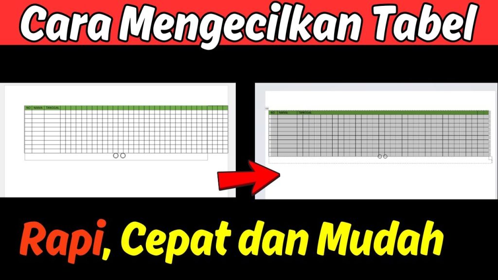 Rahasia 2026: 3 Langkah Mudah Cara Mengecilkan Kolom Tabel di Word yang Selama Ini Salah
