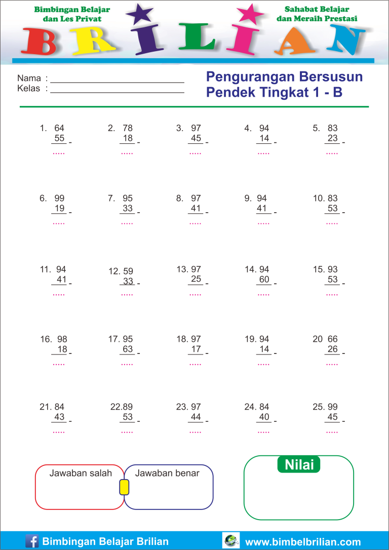 3 Soal Pengurangan Meminjam Kelas 2 yang Ternyata Sering Salah Dikerjakan Orang Tua 3 Soal Pengurangan Meminjam Kelas 2 yang Ternyata Sering Salah Dikerjakan Orang Tua