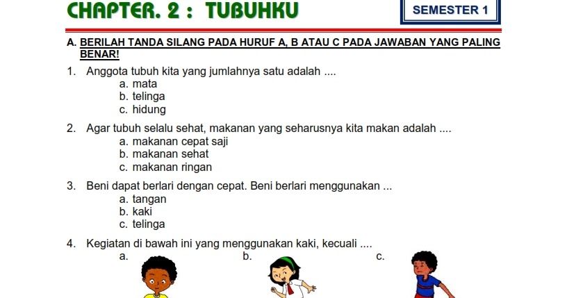 Soal Bahasa Indonesia Objektif Beserta Jawabanya - Soal Terpadu Soal Bahasa Indonesia Objektif Beserta Jawabanya - Soal Terpadu