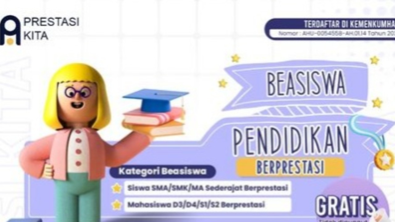 Beasiswa Pendidikan Prestasi Kita - Piffle me