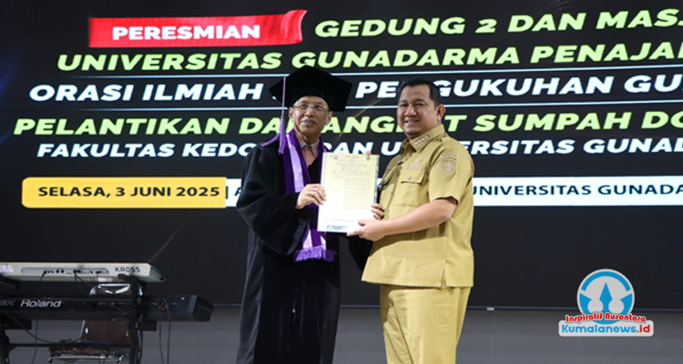 Mudyat Noor Resmikan Gedung Baru Universitas Gunadarma dan Umumkan