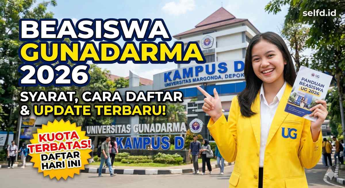 Beasiswa Gunadarma 2026 Syarat Cara Daftar dan Update Kuota Terbaru