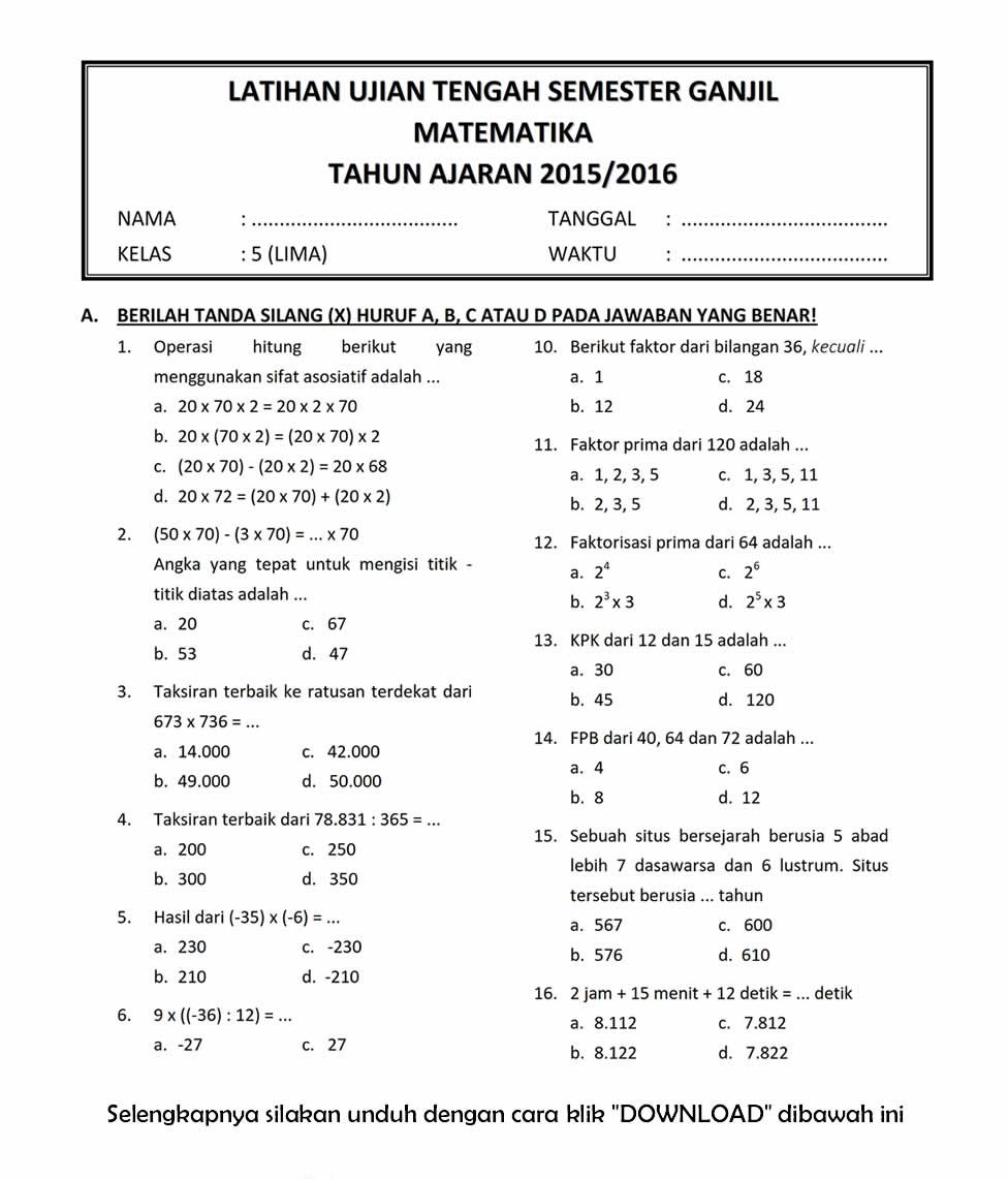 Membuka Gerbang Sukses Matematika Kelas 8 Semester 2 Panduan Lengkap