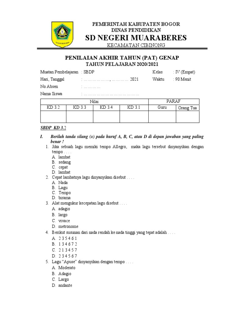 Contoh soal.sbdp kd3.3 kelas 4 Bantu Siswa Kuasai Riset Medsos yang Jadi Berita Utama