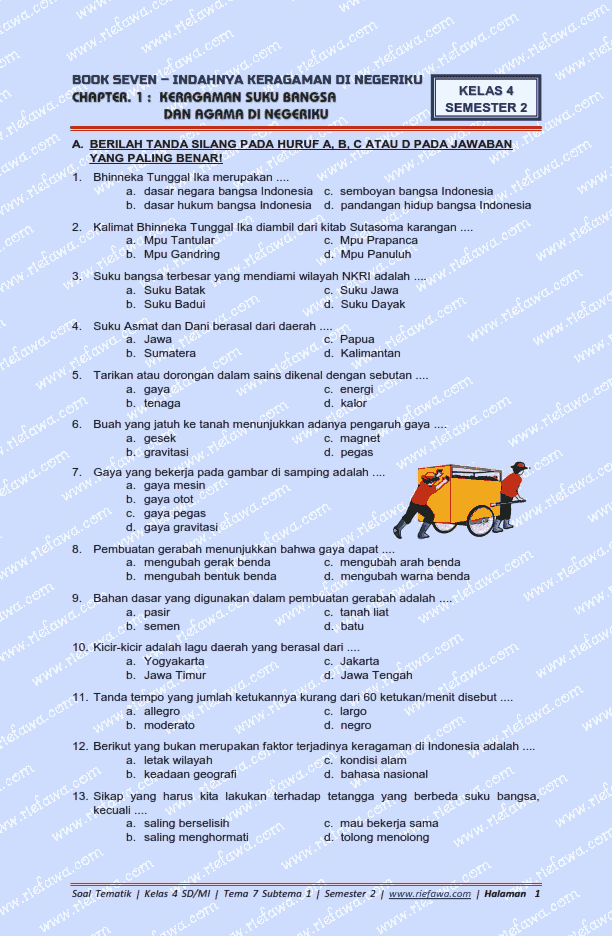 Terbukti! 7 cotoh soal tema 7 kelas 4 k13 yang Wajib Diketahui Sebelum Ujian Besok Terbukti! 7 cotoh soal tema 7 kelas 4 k13 yang Wajib Diketahui Sebelum Ujian Besok