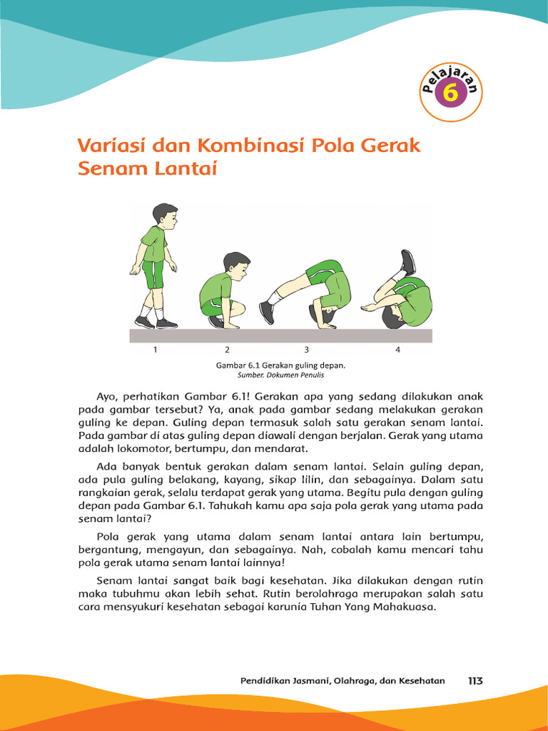 Latihan Seru Soal PJOK Aktivitas Senam Lantai Kelas 4 Plus Gambar yang Wajib Dicoba Latihan Seru Soal PJOK Aktivitas Senam Lantai Kelas 4 Plus Gambar yang Wajib Dicoba