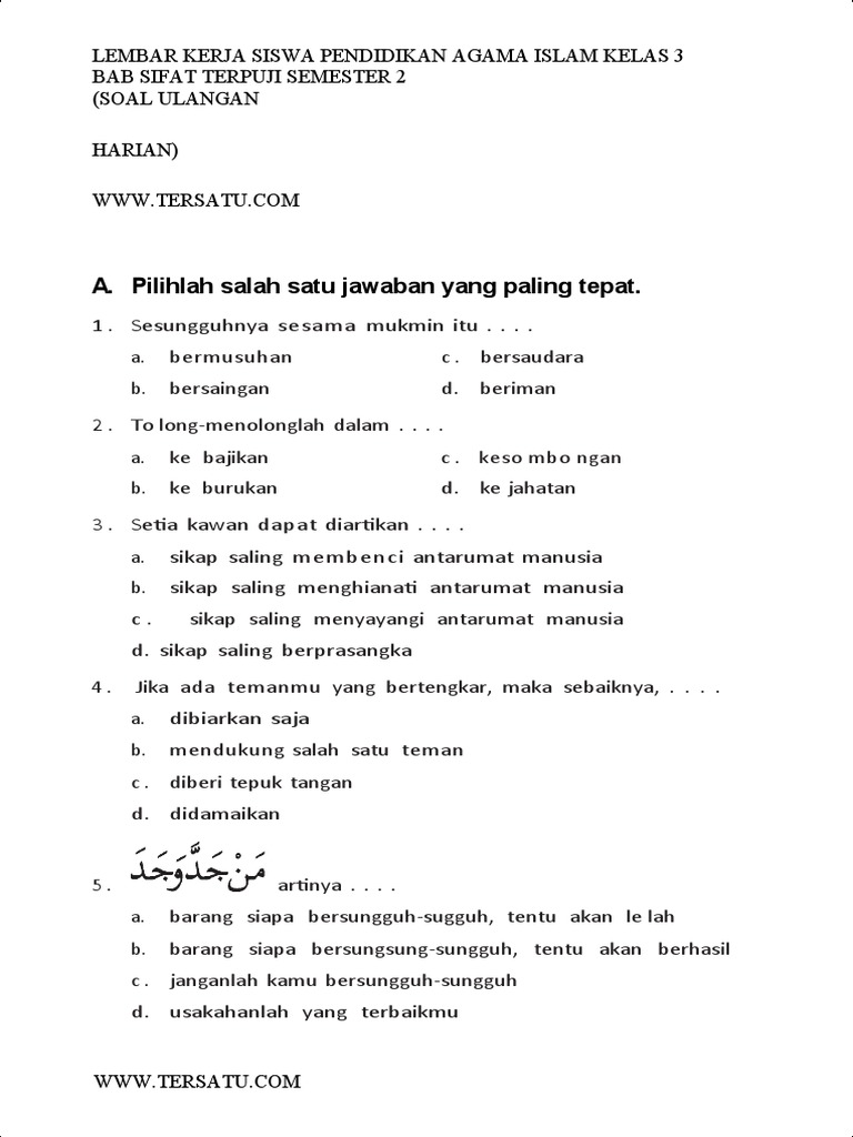Rahasia Menjawab Benar Soal Sikap Terpuji Kelas 3 Agar Nilai Siswa Melonjak Drastis Rahasia Menjawab Benar Soal Sikap Terpuji Kelas 3 Agar Nilai Siswa Melonjak Drastis