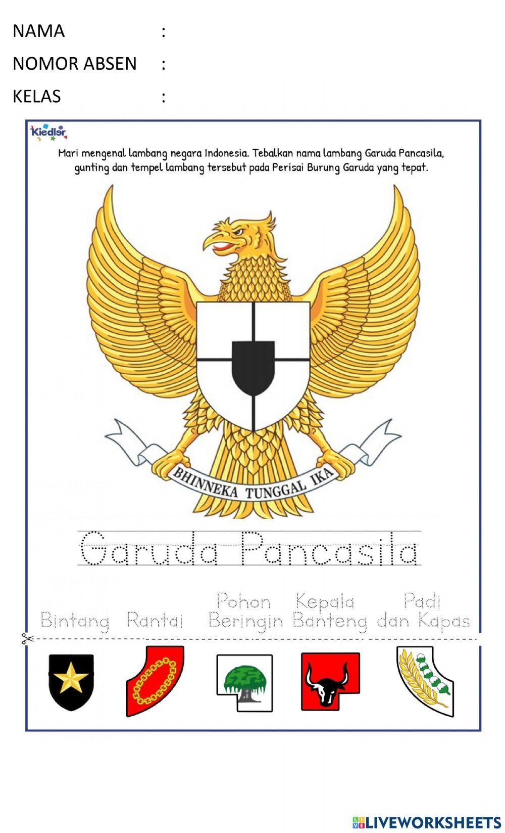 Wajib Tahu Kunci Jawaban Soal Simbol-Simbol Sila Pancasila Dalam Lambang Negara Kelas 3 SD