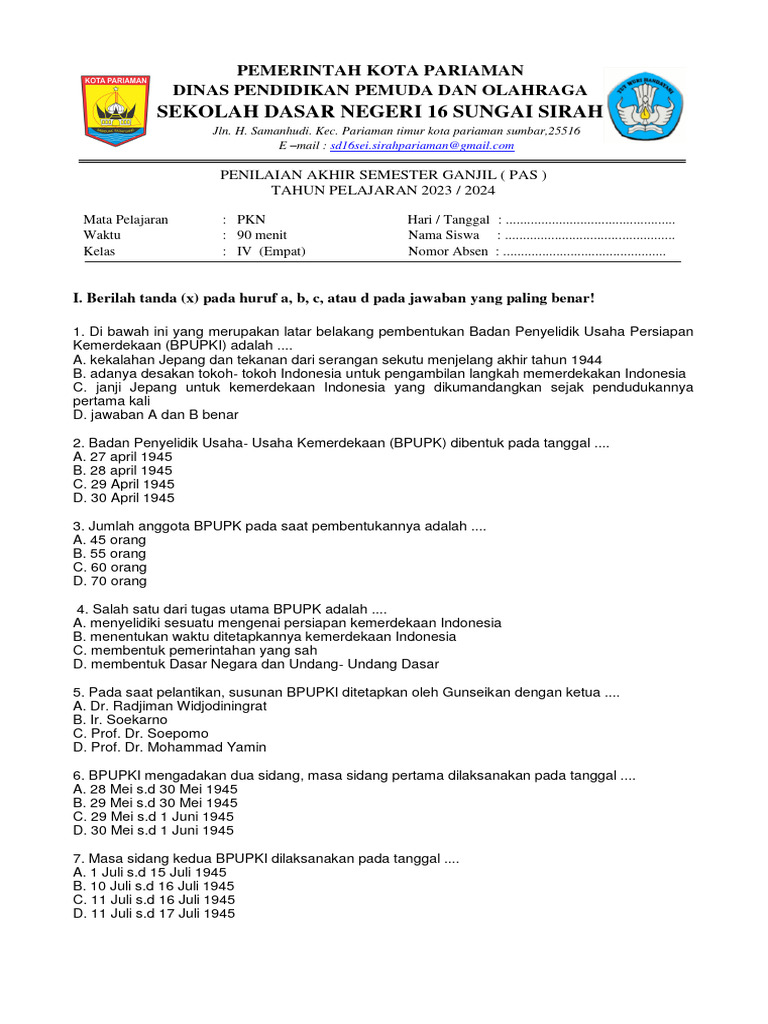 Waspada Perundungan Anak! Cek Soal PJN Kelas 4 Tematik 1-5 Agar Anak Makin Siap